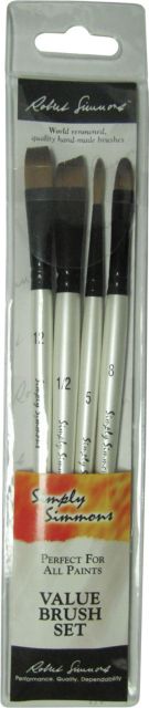 SIMPLY SIMMONS BRUSH WORK HORSE SET 4 PIECE