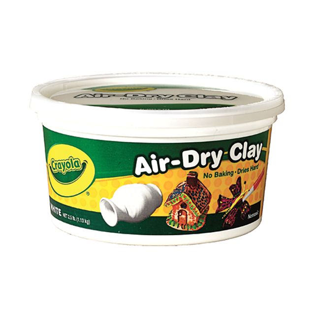 CRAYOLA CLAY AIR-DRY 2.5LB. BUCKET