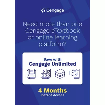CENGAGE UNLIMITED 1 term (4 months)